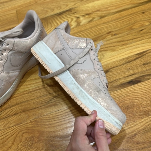 Nike pink Af1 women’s Air Force ones - Picture 4 of 10